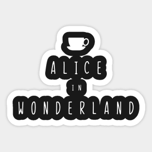 Alice In Wonderland Sticker